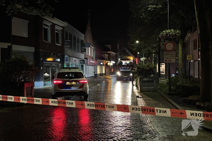 Alarmsysteem veroorzaakt rookontwikkeling in winkel