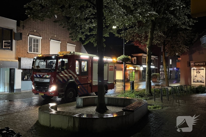 Alarmsysteem veroorzaakt rookontwikkeling in winkel