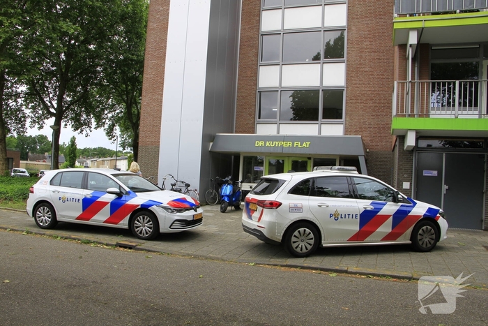 Aanhouding na melding van vreemdelucht
