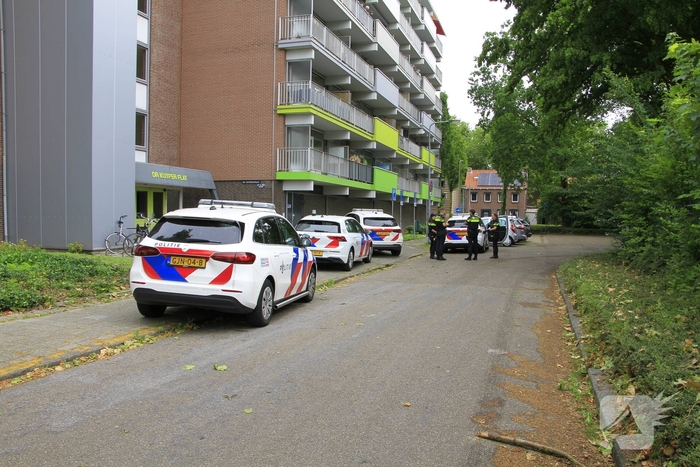 Aanhouding na melding van vreemdelucht