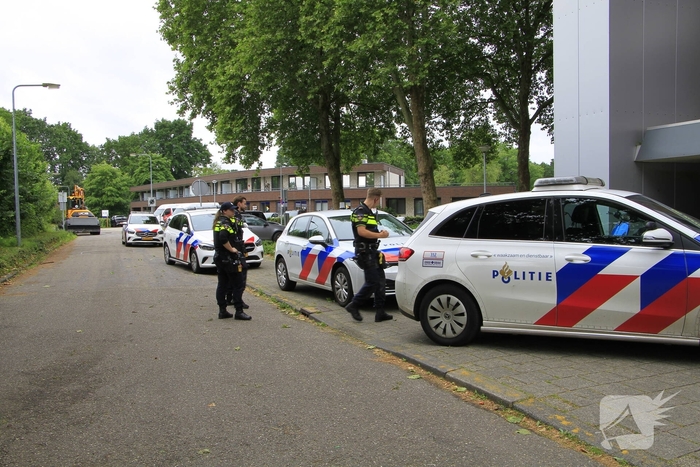 Aanhouding na melding van vreemdelucht