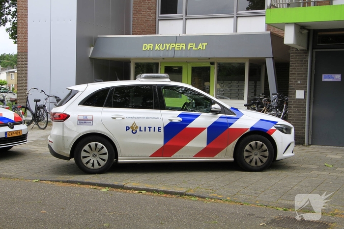 Aanhouding na melding van vreemdelucht