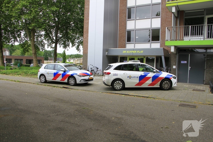 Aanhouding na melding van vreemdelucht