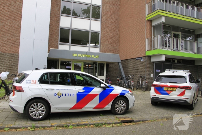 Aanhouding na melding van vreemdelucht