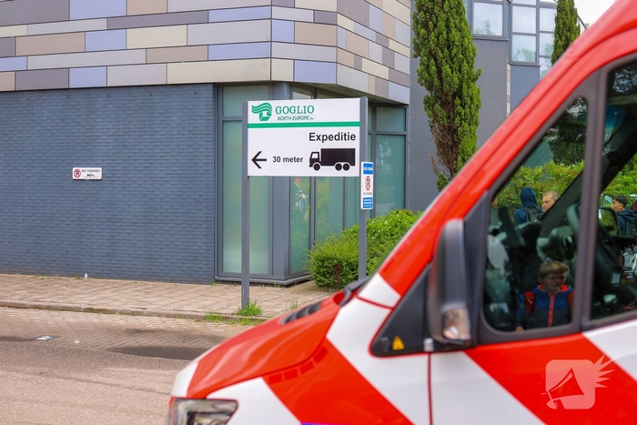 Brand in bedrijf door elektrische pompwagen