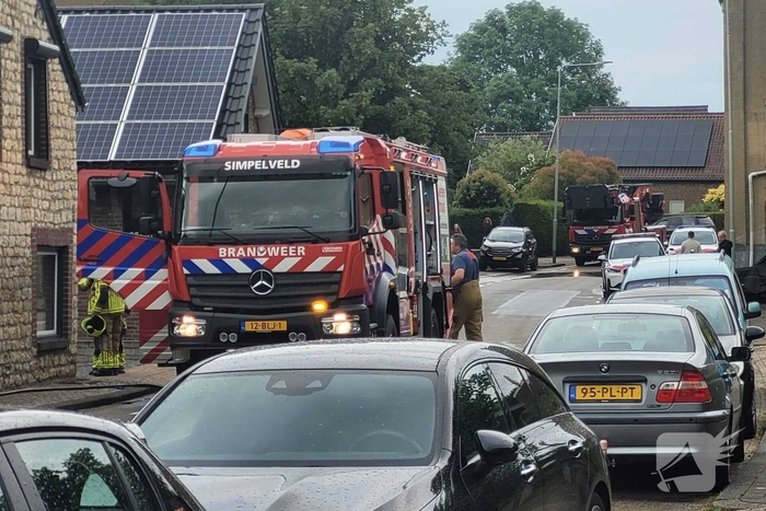 Brandweer ingezet voor brand in woning