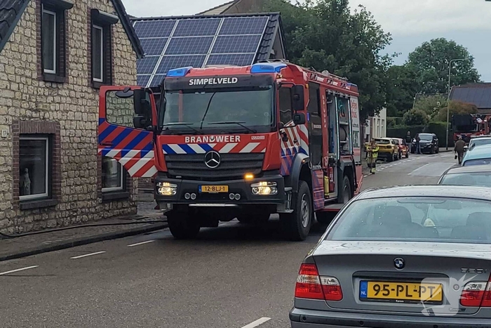 Brandweer ingezet voor brand in woning