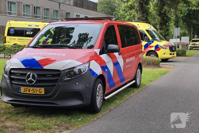 Brand in pand leidt tot snelle inzet van hulpdiensten