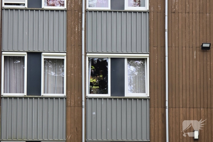 Brand in pand leidt tot snelle inzet van hulpdiensten