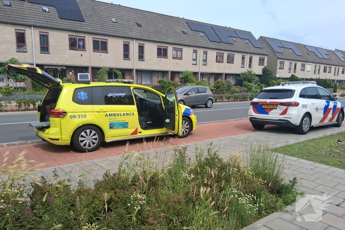 Motorrijder gewond bij aanrijding met auto