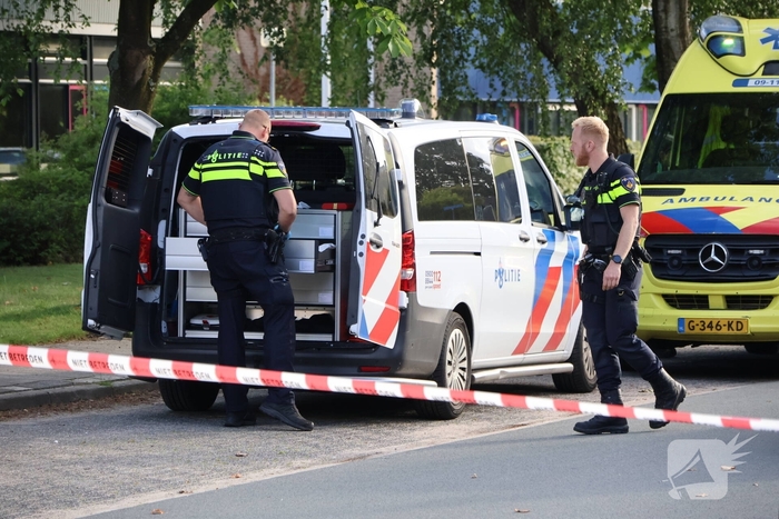 Hulpdiensten snel ter plaatse na steekincident