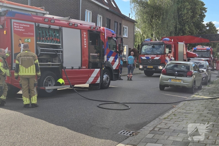 Woningbrand in Sittard trekt veel aandacht