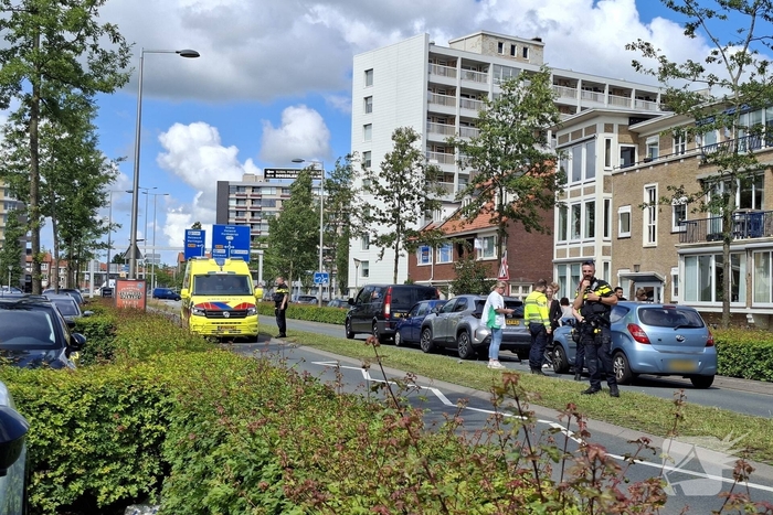 Vier auto's betrokken bij kop-staartbotsing