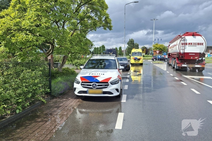 Fietser komt ten val tijdens rit
