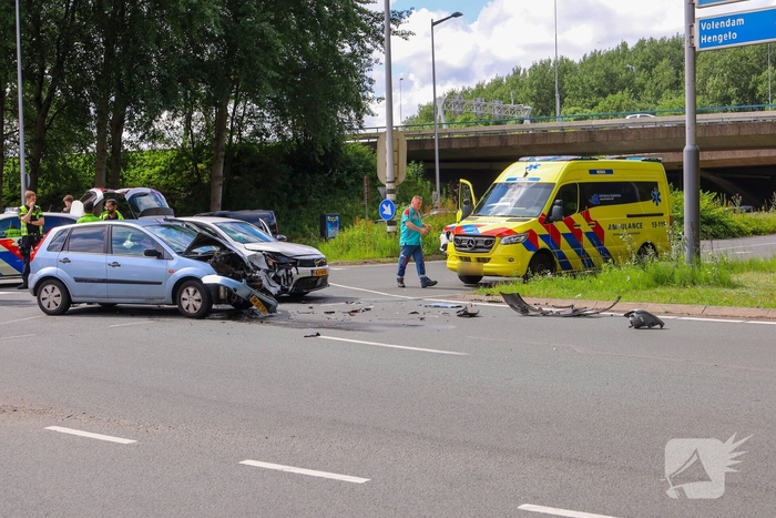 Ongeval leidt tot gewonde en verkeershinder