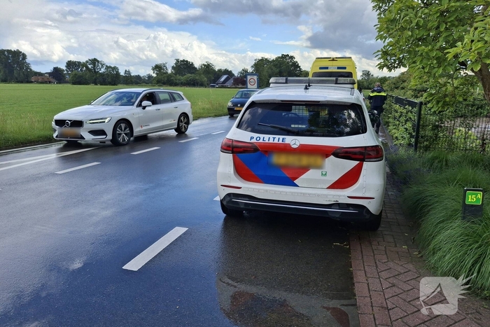 Fietser komt ten val tijdens rit