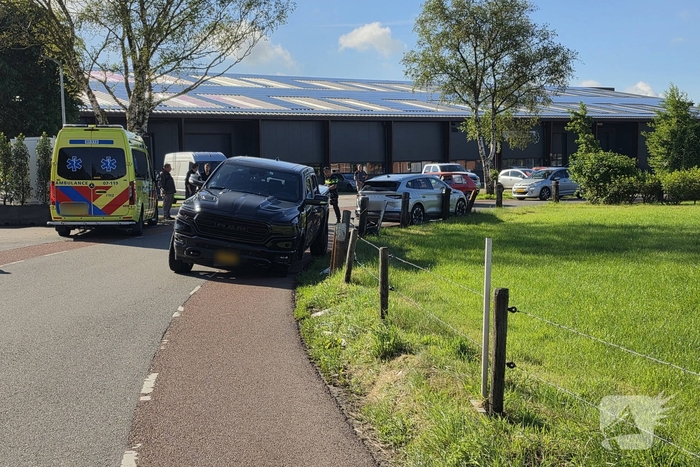 Verlies van voorwiel na ongeval