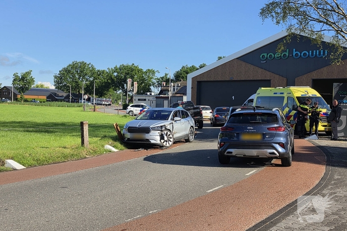 Verlies van voorwiel na ongeval