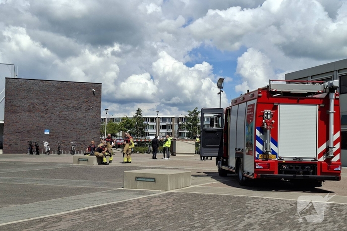 Gasleiding geraakt tijdens graafwerkzaamheden bij school