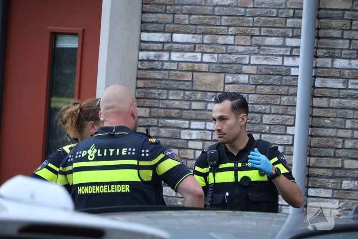 Persoon aangehouden na grote politieactie