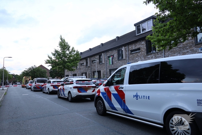 Persoon aangehouden na grote politieactie