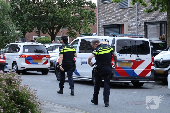 Persoon aangehouden na grote politieactie