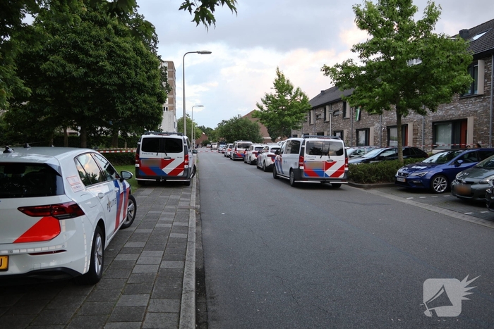 Persoon aangehouden na grote politieactie