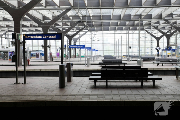 Hele weekend geen treinverkeer op Rotterdam Centraal door grootschalige werkzaamheden