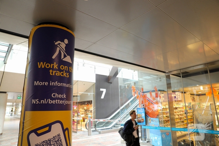 Hele weekend geen treinverkeer op Rotterdam Centraal door grootschalige werkzaamheden