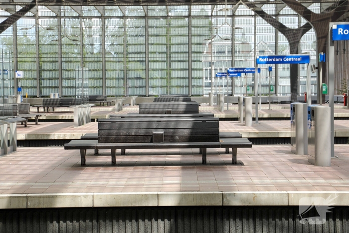Hele weekend geen treinverkeer op Rotterdam Centraal door grootschalige werkzaamheden