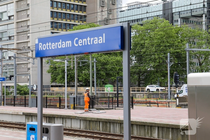 Hele weekend geen treinverkeer op Rotterdam Centraal door grootschalige werkzaamheden