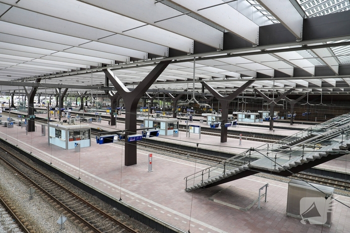 Hele weekend geen treinverkeer op Rotterdam Centraal door grootschalige werkzaamheden