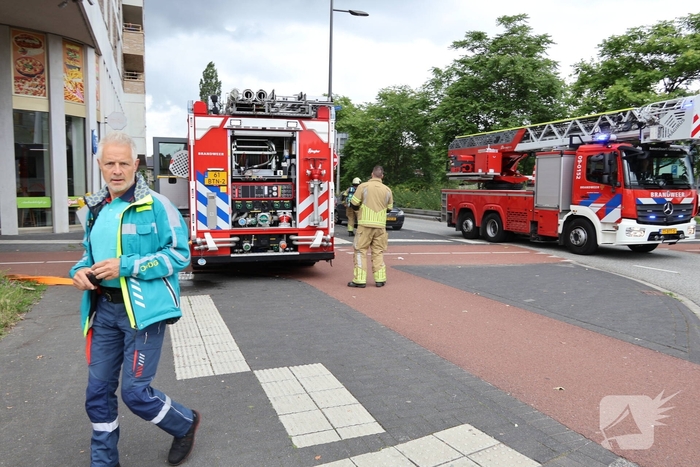 Brand bij Leger des Heils zorgt voor grote inzet