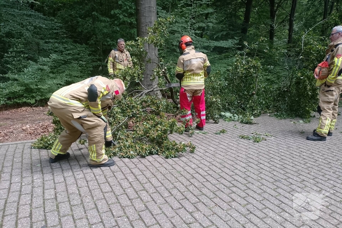 Brandweer ingeschakeld voor stormschade
