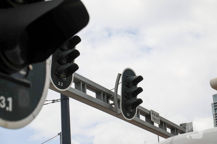 Grote stroomstoring door brand