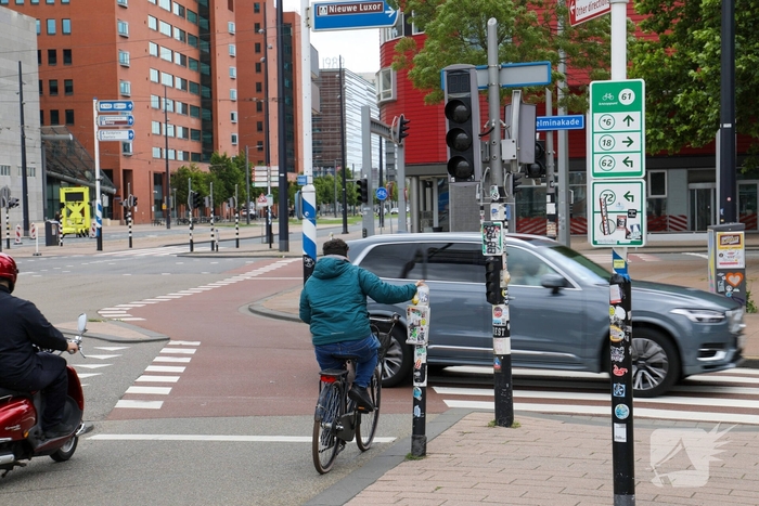 Grote stroomstoring door brand