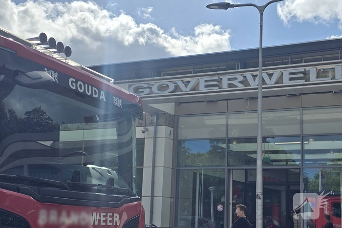 Alarm in winkelcentrum zorgt voor inzet brandweer