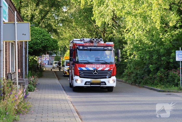 Brandweer onderzoekt rookontwikkeling op spoor