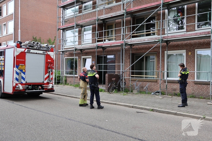 Pan op het vuur zorgt voor rookontwikkeling in woning