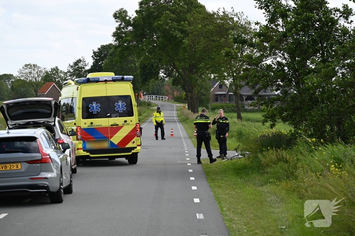 Wielrenner betrokken bij ernstige aanrijding