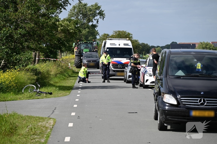 Wielrenner betrokken bij ernstige aanrijding
