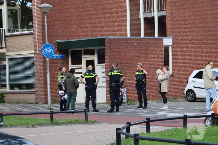 Deelscooter zwaar beschadigd na aanrijding