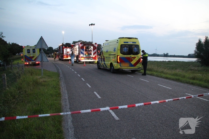 Zwaar ongeval met bestuurder die uit bocht vloog