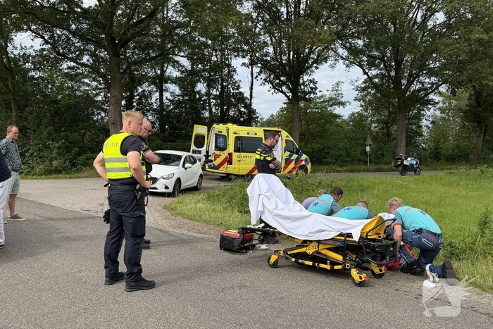 Fietsers betrokken bij aanrijding met auto