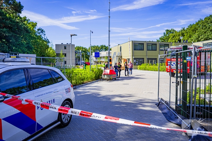 Mogelijk explosief gevonden in azc in aanbouw