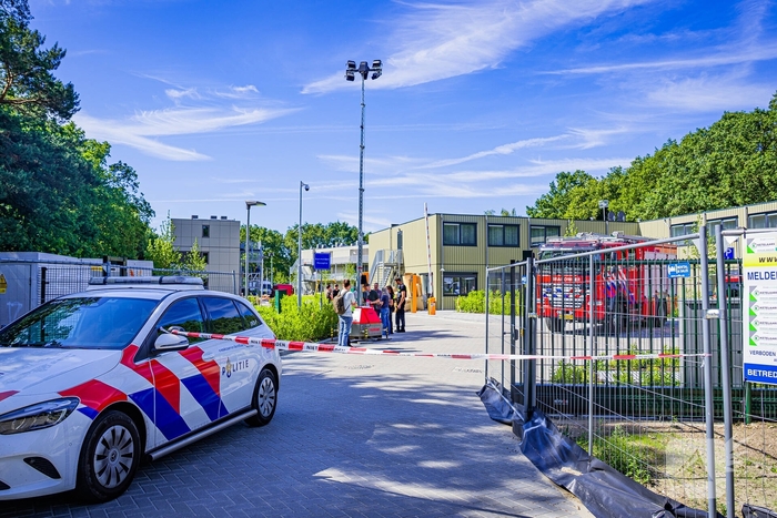 Mogelijk explosief gevonden in azc in aanbouw