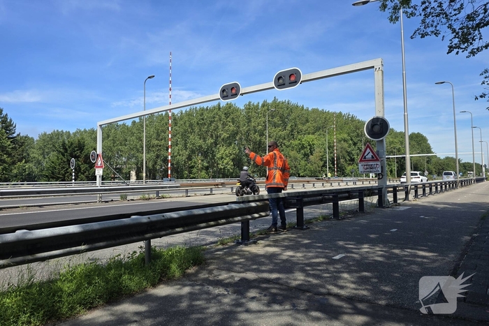 Brugstoring snel verholpen