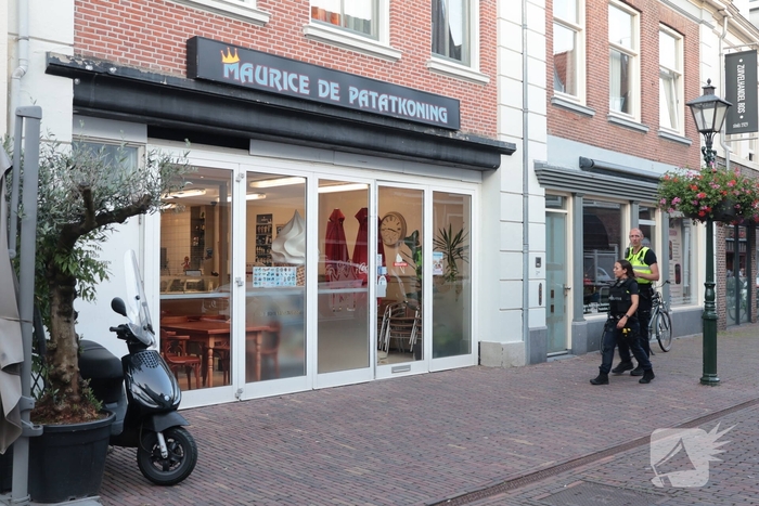 Overval op snackbar leidt tot politieonderzoek