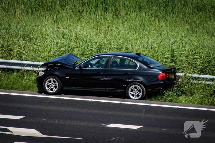 Ongeval leidt tot file op snelweg