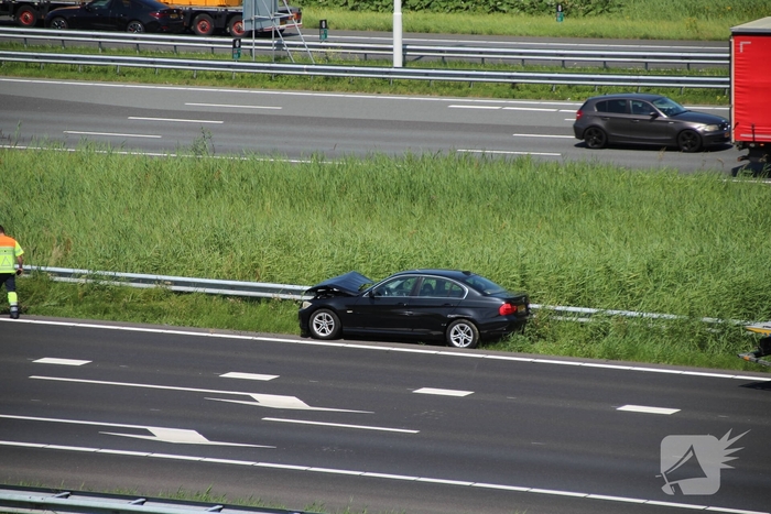 Ongeval leidt tot file op snelweg